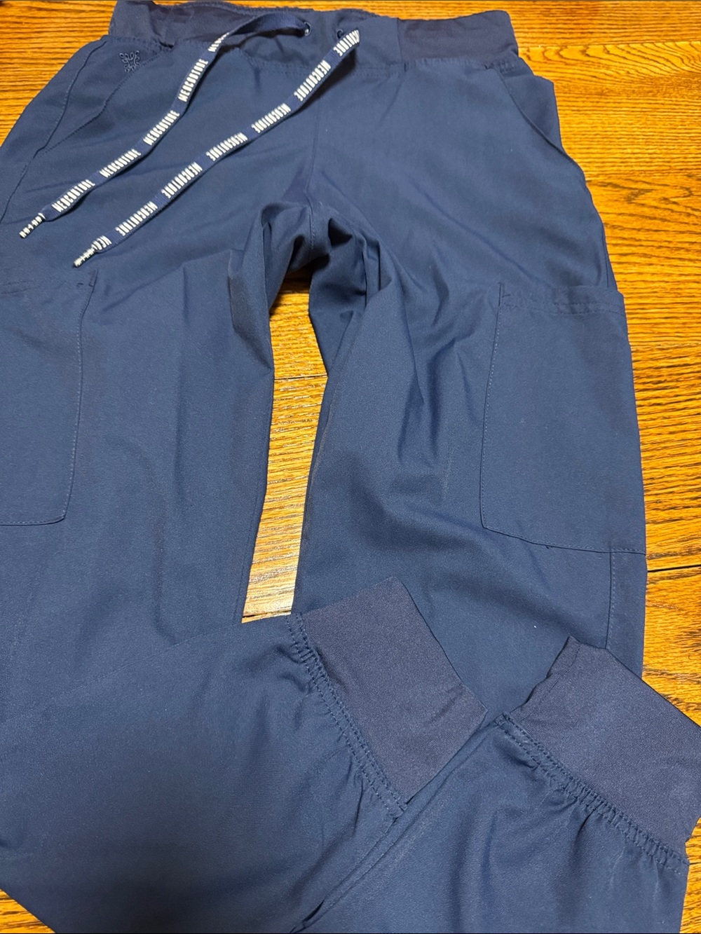 Med Couture Women's Navy Jogger Pants